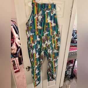 Run & Fly Unicorn Print Overalls – Size 24 UK - Size 20 US